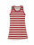Платье в красно-белую полоску - Размер 122 - Цвет белый с красным - Картинка #3